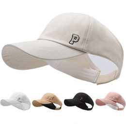 Kezha Ponytail Baseball Cap printemps / été sports p-letter