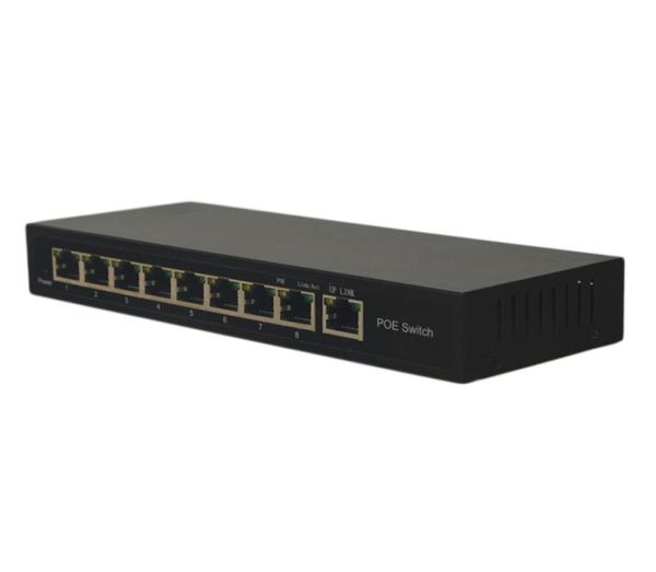 KFS1OH1TH120 commutateur réseau POE 18 ports 10100 Mbps pour caméra IP adaptateur POE commutateur réseau Ethernet Black3640062