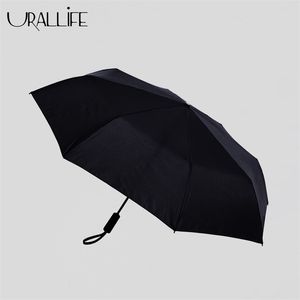 KG automatique pluie WD1 ensoleillé pluvieux été aluminium coupe-vent imperméable UV parasol pour hommes et femmes 201218