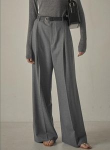 Kh * ite – pantalon de costume pour femmes, nouvelle saison 2023, pantalon Long, grande taille, Slim, décontracté, pantalon de balayage au sol