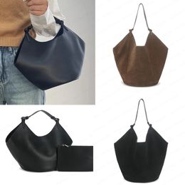 Khaite sac fourre-tout en daim sac à main en cuir de veau sac de créateur sac à bandoulière de luxe porte-monnaie sacs à bandoulière en cuir sac de plage sac à bandoulière