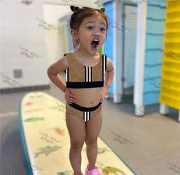 Kaki schattige badmode hipster hoogwaardige meisje039s ontwerper onepieces zwempakken buitenkinderen luxe stof kinderen slijtage plus S4789461
