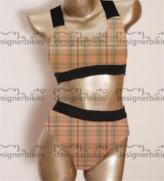 Kaki top bikini's hipster topkwaliteit gewatteerde dames039s designer zwemkleding buiten strand toerisme vakantie bandage luxe kleding6958815