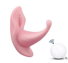 Khalesex Stimulateur clitoridien Télécommande sans fil Panty Vibromasseur portable Oeuf vibrant invisible Jouets sexuels pour adultes pour femmes Y2008624718