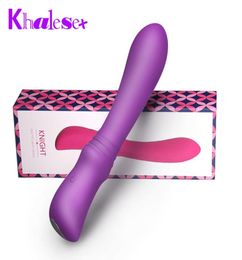 Khalesex New 9 Speed AV Magic Wand Vibrator Juguetes sexuales para adultos para la mujer G CLITORIS Masturbador Anal Vibrante Produt Produt Shop Y19593647