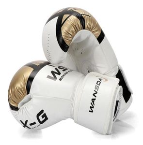 Gants de boxe de kick pour hommes femmes pu karaté muay thai guantes de boxeo combat mma sanda formation adultes kid équipements174w4583696
