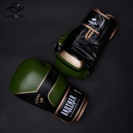 Gants de boxe de kick pour les hommes femmes puay thai gant guantes de boxeo enfants adultes karaté mma combat punching équipement de formation 231222