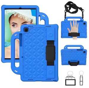 KANTTENDE STEUK HEAVE TABLETSCASE VOOR TAB S6 LITE 10.4 IPAD PRO 11 2022 HOUDER STANDSTAND KIDS SILICONE PC COVER