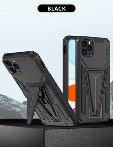 Case de cubierta de armadura del soporte de Kickstand para Samsung S20 S21 S22 A11 A12 A13 A23 A32 A52 A72 A22 A33 A53 A73 A82 5G Bolsa de protección contra el deslizamiento