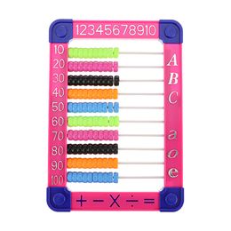 Kid Abacus Aritmético Abacus Matemáticas Contado Educativo Conteo (color aleatorio)