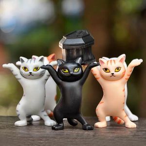 Kid Children Funny Toys Gift Cat Coffin Dance Figure Doll Animals Figurines Handmade Blind Box Decoration Toys Collection Gift 93