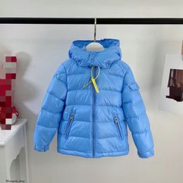 Kid Designer Down Coats Baby Clothes Hooded MC Coat Jacket Boy Girl Thick Winter Warm Outwear clothe 90% White Duck Jackets Fasion Windproof Removable Cap