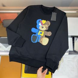 kid designer hoodie kinderkleding baby trui Bear patroon 4 stijlen meisjes jongens Fasion ontwerp met lange mouwen Lente herfst winter kleden