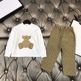 designer enfant ensembles bébé ensemble 2pics enfants clothers enfant en bas âge t-shirt vêtements garçons filles survêtements costumes à manches courtes chemise d'été de luxe chaude 2023