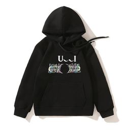 Kid Luxe Sweatshirts Ontwerpers Effen Kleur Capuchon Voor Kinderen Jongens Meisjes Merk Truien Baby Kinderen Hoge Kwaliteit Kleding esskids CXD2310267