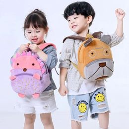 Mochila de felpa para niños Mochila para niños de 13 años Mini libro de jardín de infantes Dibujos animados de animales de peluche Niños Unicornio Mochila escolar 240314