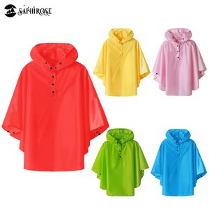 Poncho de lluvia para niños, impermeable, ligero, para niño y niña