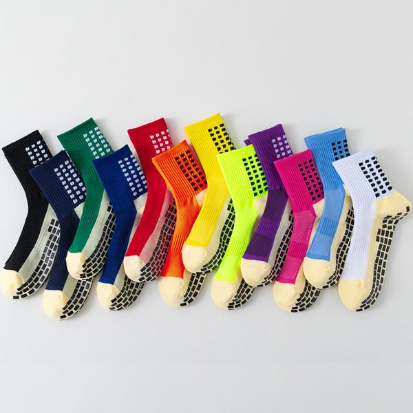 Calcetines de fútbol para niños, almohadillas antideslizantes para fútbol, baloncesto, deportes, calcetines para niños y niñas, 12 colores MKL903