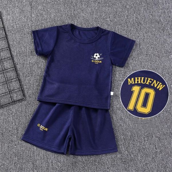 Traje de fútbol para niños, traje de rendimiento deportivo Copa del Mundo Argentina Portugal uniformes para niños