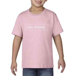 T-shirts pour enfants Merch Brian Maps You Know Print T-shirts à manches courtes 100% coton à la mode pour enfants G1224