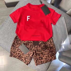 Kid Sets Baby t Shirt Kids Set 2pics Enfants Designer Clothers Toddler Clothe 1 m14ages 9 Styles Summer Top Luxury Brand Boys Girls Tshirt Shorts Sleeve with Letters