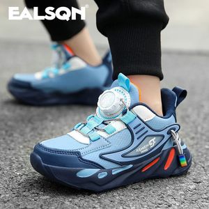 Sneakers pour enfants Chaussures de sport pour garçons en cuir en cuir en cuir respirant Chaussures de confort décontractées Marche extérieure filles chaussures de course 240518