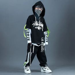 Kid Sport sets Hoodie Pant Boys Girls Streetwear Fashion Hip Hop Oversize Sweatshirt Sweatshirt Childre