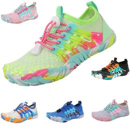 Kind Studenten Barefoot Quick Drying Beach Swimming Shoes Aqua Shoes Indoor Fitness Running Shoes Summer Water Shoes 26-38# 240424