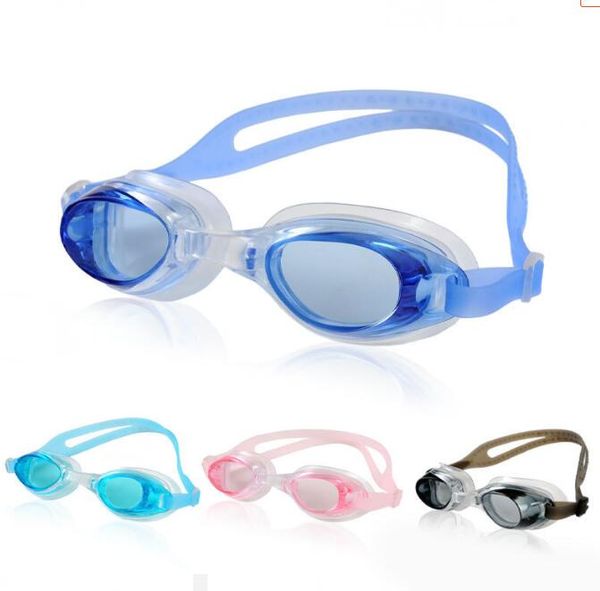 Gafas de natación para niños, gafas de natación transparentes para exteriores, sin fugas, protección Anti UV, gafas impermeables para niños y niñas