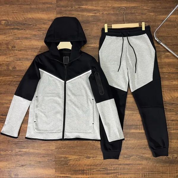 Kid Tech Fleece épais homme Tech pantalons de sport survêtements bas Techfleece veste de sport espace coton pantalon femmes manteaux épais Joggers polo survêtement ensemble