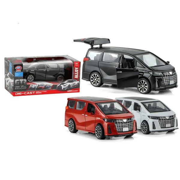 Niños 1/32 escala die cast modelo personalizado coche metal pull back toy car Diecast Toy Vehicles para niños 240219