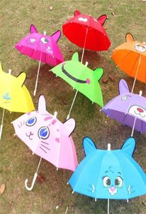 Kinderen 12 jaar Baby Sunshade Rainy Day Outdoor Travel Fashion Mini Ear paraplu's mooie kinderen