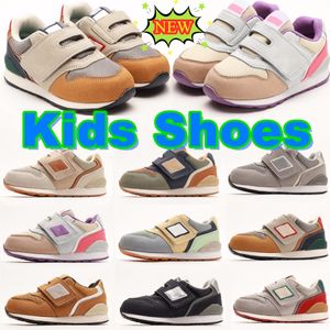 Enfants 996 Chaussures de course Tout-petits garçons filles jeunes Baskets bébé Enfants Baskets Blanc Briques Rose Gris chaussure