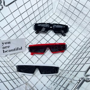 Kids amerikaanse zonnebril mode jongens meisjes snoep kleur frame bril anti-ultraviolet zomer strandvakantie zonnebril Z0417