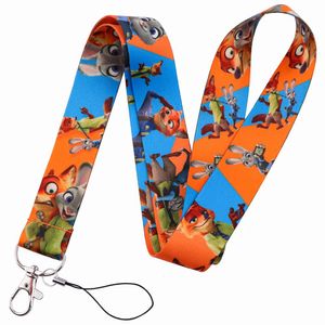 Kids Animals Film Film Game Keychain Id Card Cart Couverture Pass Téléphone Mobile Charm Stracts STAPS DES BADGES ACCESSOIRES