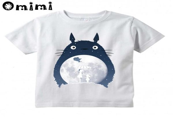 Enfants Anime Totoro Design t-shirt garçons filles décontracté Kawaii à manches courtes hauts enfants Funny9142871