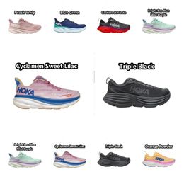 enfants bébé Big Kid One Bondi 8 Chaussures de course Baskets à plateforme Clifton 9 Peach Whip Bleu Vert Castlerock Fiesta Bright Sea Mist Purple Harbour Runnners Taille 3Y 4Y 5Y