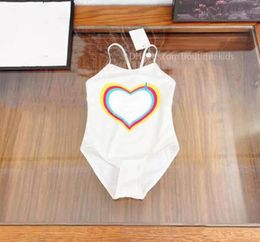 Niños Baby Designer One-Pieces Swimwear Carta de verano ¡Niñas impresas para natación Bikinis Bikinis Ropa de trajes de baño