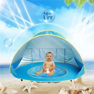 Tente de plage pour enfants, jeux pour bébés, Portable, construction d'extérieur, piscine, maison de jeu, jouets pour bébés