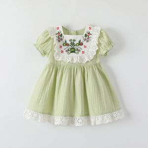 Vestido de verano para niñas pequeñas, ropa verde para niños pequeños, ropa para bebés, niñas, vestido de verano rosa púrpura U28N #