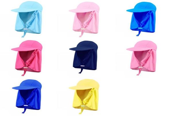 Enfants bébé visière seau chapeaux casquettes Protection solaire chapeau de bain plage en plein air Floral crème solaire chapeau anti UV séchage rapide réglable été 105983971