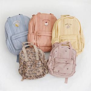 Sac à dos pour enfants crèche pour garçons filles Mini cartable pour bébé à la maternelle sacs d'école à couches pour femmes pour enfants en bas âge infantile 240227