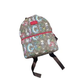 Kids Backpacks Fashion Plaid Canvas Backpacks Designer Hoogwaardige Nylon Small School Bag For Children Boys Girls B011