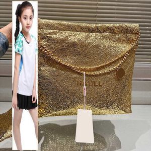 Kinderzakken CC Bag Damesontwerper Twinkle Metallic Color 22 Kleine boodschappentassen Goud Zilver Zwart Wit Diamant Lattice Grote capaciteit Outdoor Luxe handtassen 39 cm IX