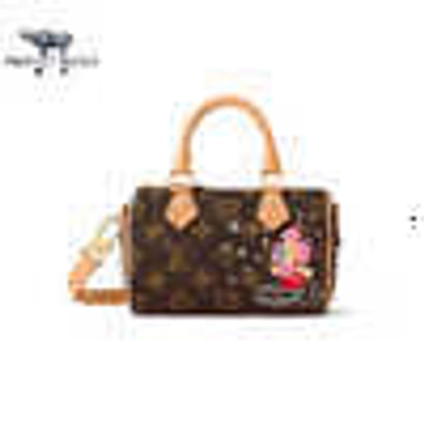 Sacs pour enfants Brand de luxe MO XI NOUVEAU CADEAU SAG FEMMES MASCOTRE VIEUX FLOWN NANO SPEED SPEED HABAG MINI SCHAUF MANDER M82624