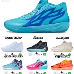 Ball Lamelo Men Basketball Shoes Rick y Morty Rock Ridge Red Queen no desde aquí Lo Buzz Ciudad Black Blast Blens Entrenadores 03