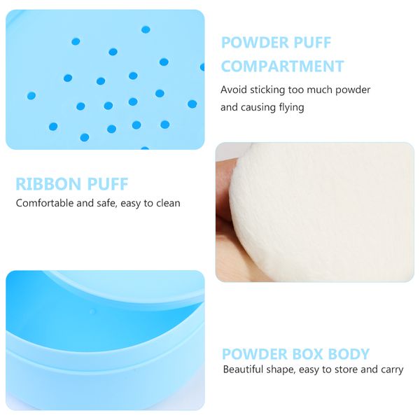 Ensemble de bain pour enfants Talcu Powder Puff Box After Bath Kit