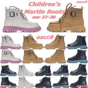 bottes pour enfants bottes Martin pour enfants jeunesse grand enfant garçons filles hiver épaississement mini Augmentation de la hauteur