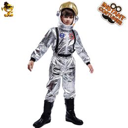 Kids Boy Astronaut Kostuums Cosplay Holiday Boy's Alien Spaceman Kleding voor Kinderen Halloween Party Q0910