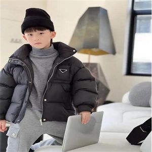 Enfants garçons mode puffer bleu vers le bas manteaux de luxe designer duvet d'oie blanche remplissage vestes ultra légères pour enfant garçon filles hiver coupe-vent vêtements